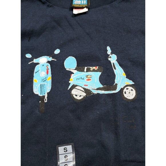 Vintage Paul Frank Tshirt, Moped, Navy, Small - Picture 2 of 4